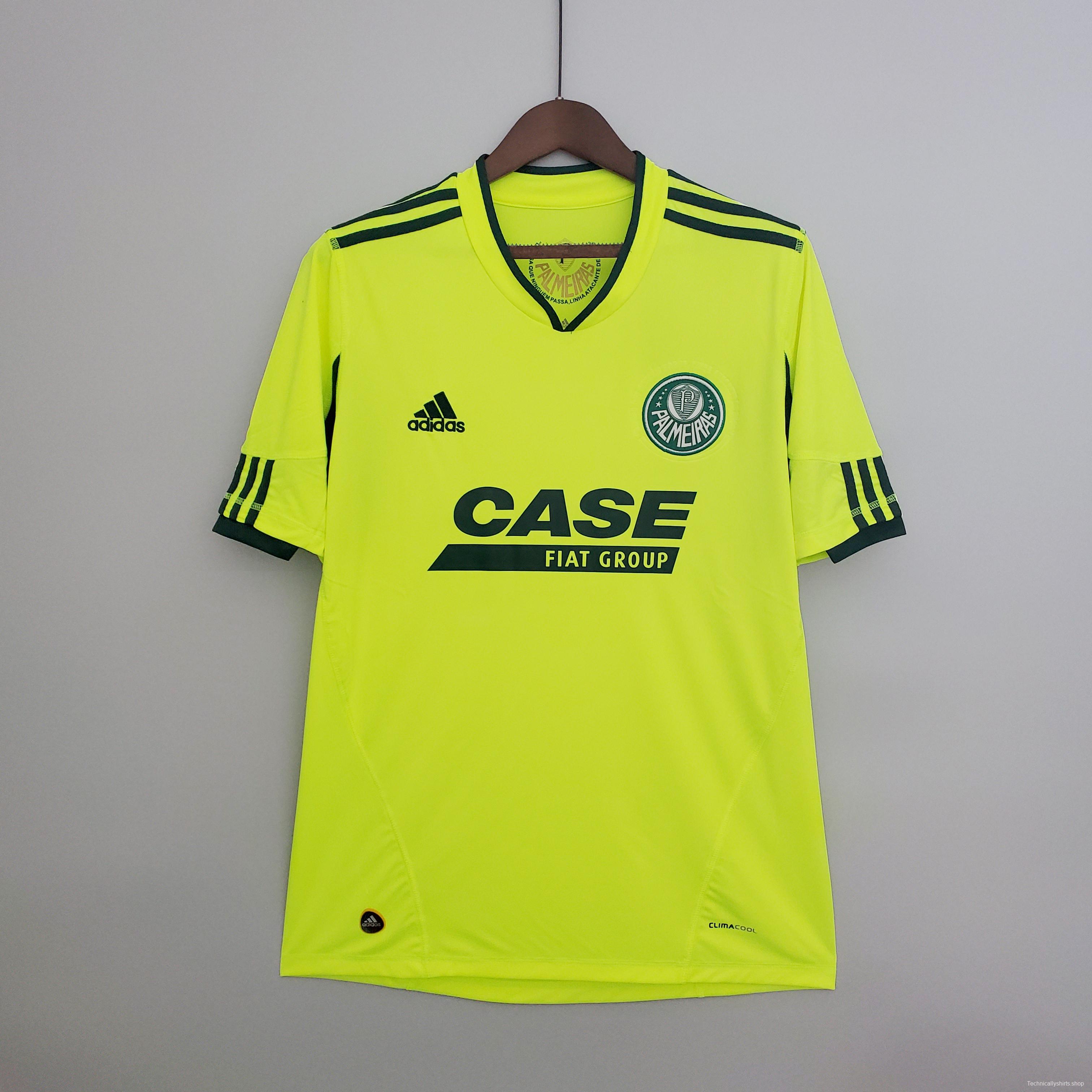 Retro 10/11 Palmeiras Fluorescent Green Soccer Jersey