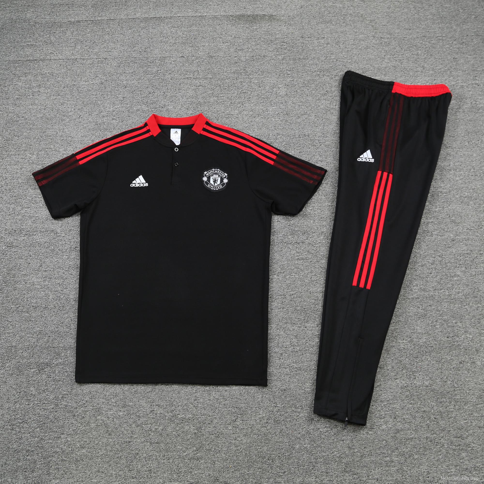 Manchester United POLO kit Black and red stripes(not supported to be sold separately)