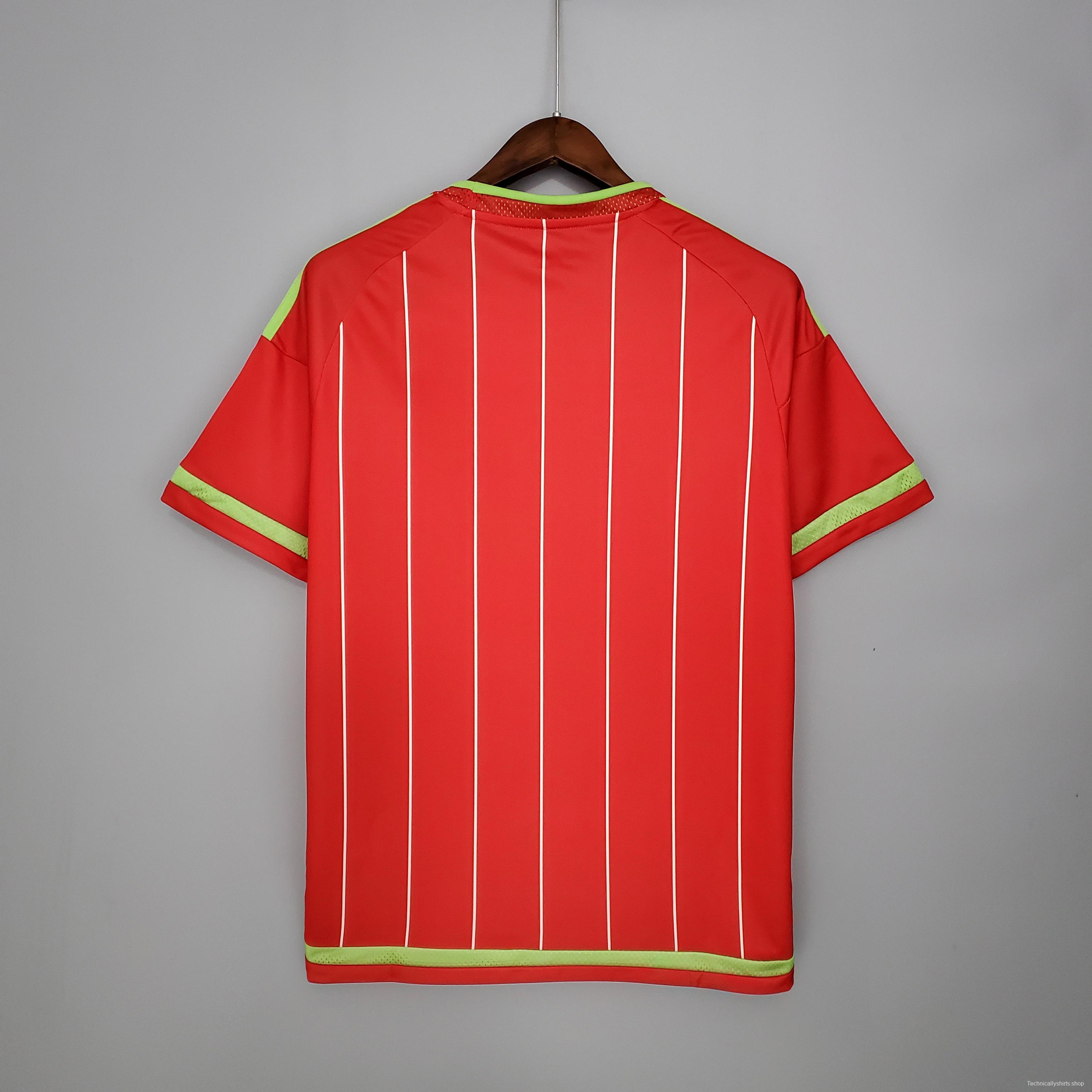 Retro Wales 15/16 home Soccer Jersey