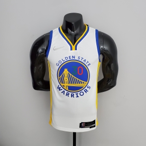 75th Anniversary Golden State Warriors Curry #30 Mexico Edition White NBA Jersey