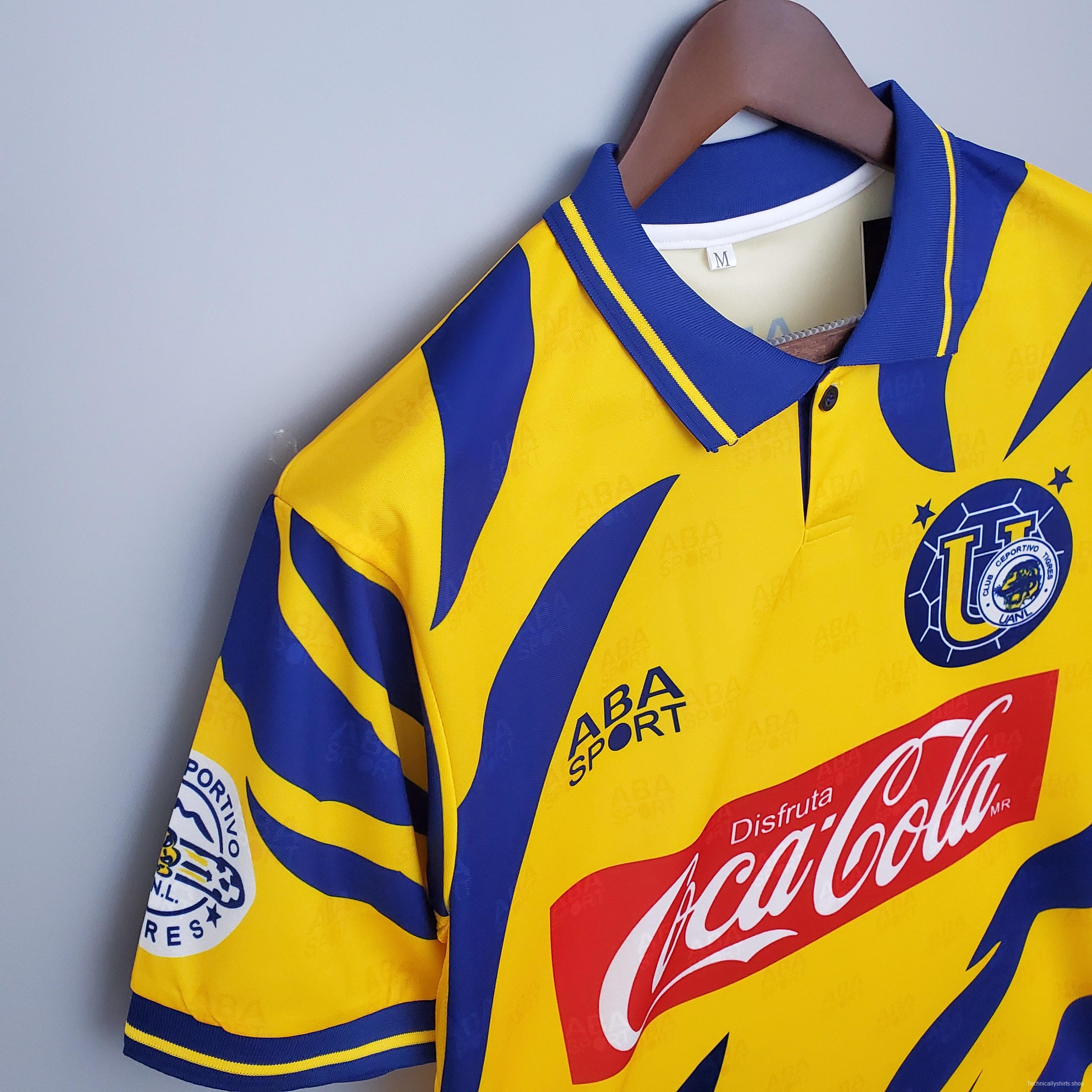 Retro 95/96 Tigres UANL Home Jersey