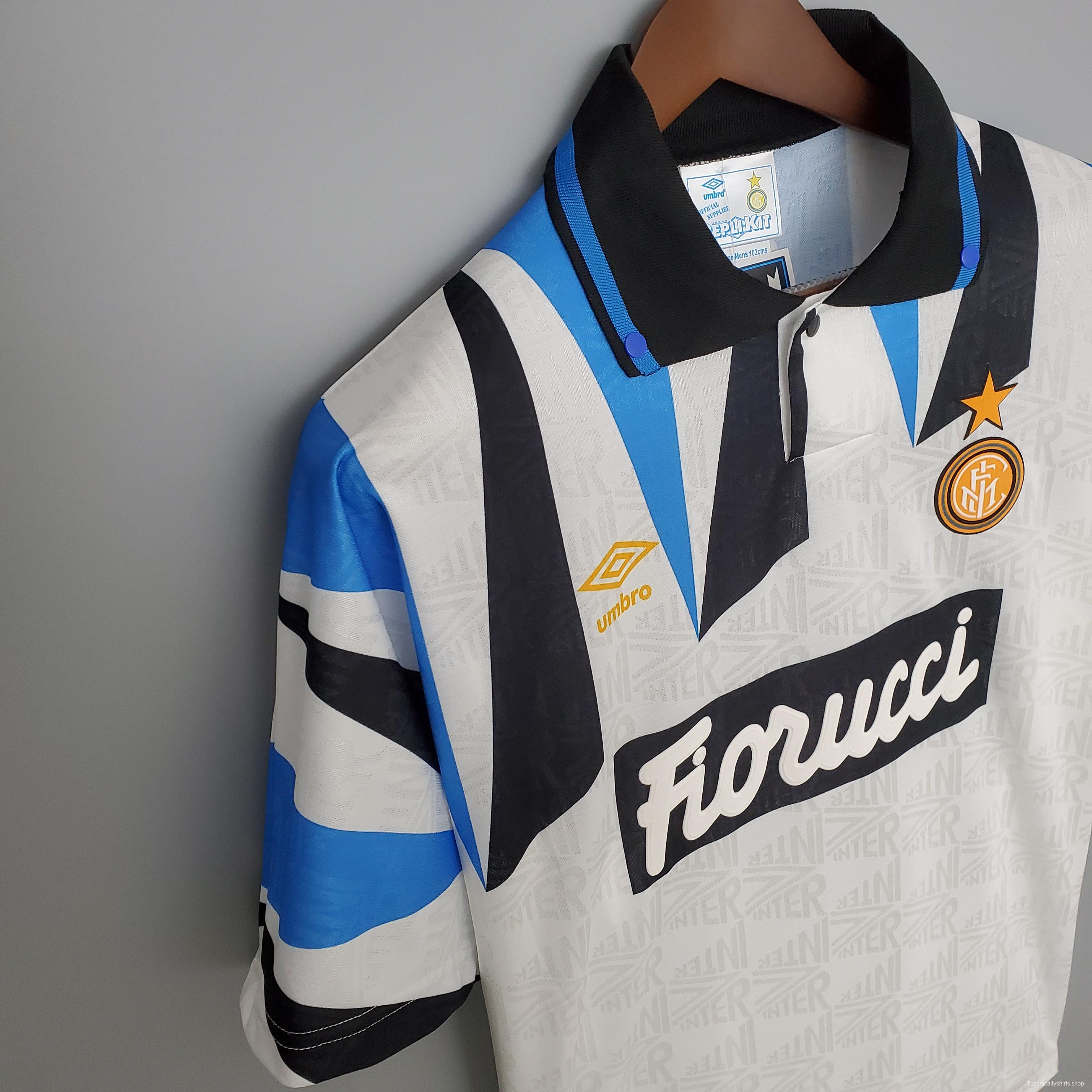 Retro Inter Milan 92/93 Away Soccer Jersey