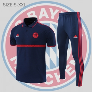 Bayern Munich POLO kit dark blue and red stripes (not supported to be sold separately)