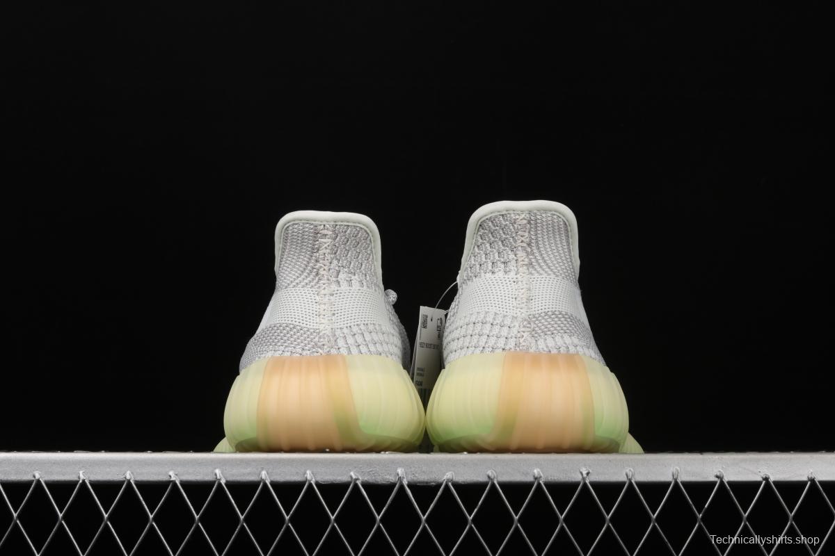 Adidas Yeezy Boost 350 V2 Tailgate FX4348 Darth Coconut 350 second generation hollowed-out Asian gray angel color BASF Boost original