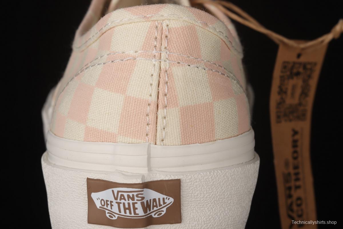 Vans Authentic classic Anna Heim Pearl Chess Chess Lattice low upper board shoes VN0A5HZS9FP