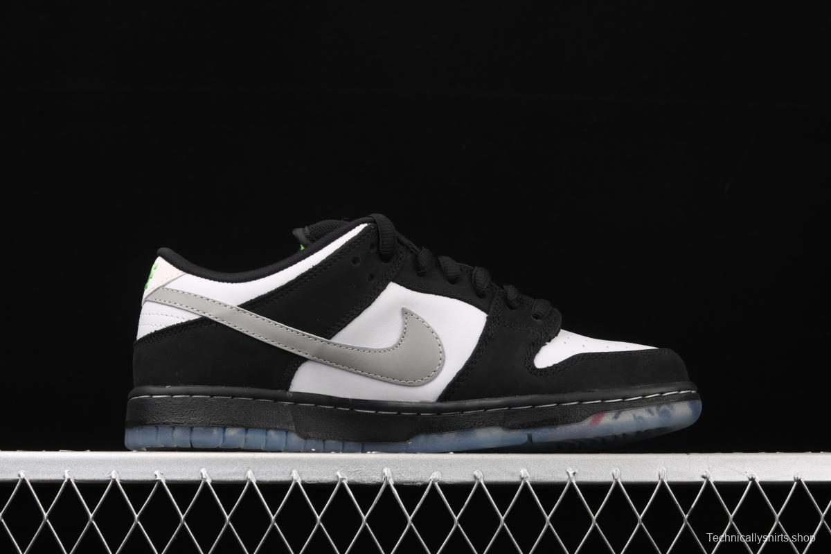 Jeff Staple x NIKE SB DUNK Low Pigeon 3.0Black and White Panda Pigeon low side Classic Leisure Sports Board shoes BV1310-013 