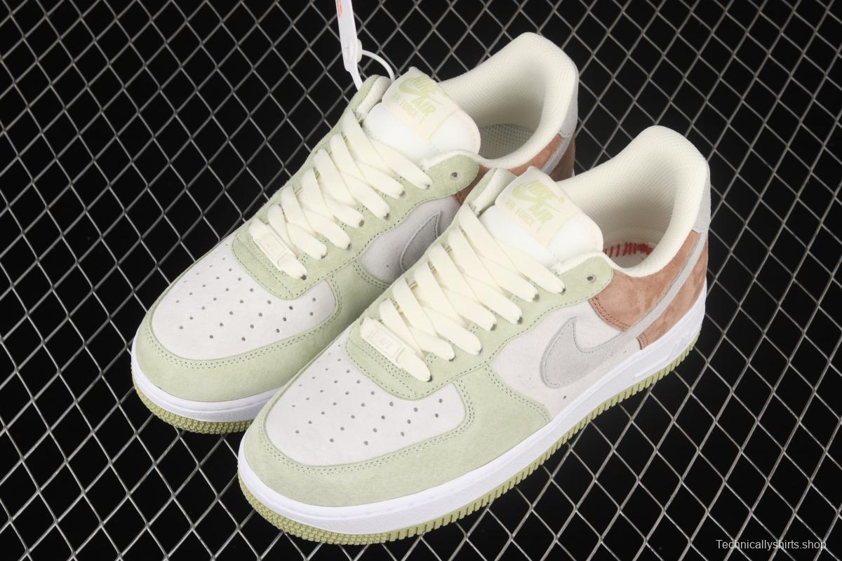 NIKE Air Force 11607 Low light green gray color matching low-top casual board shoes DL5819-618