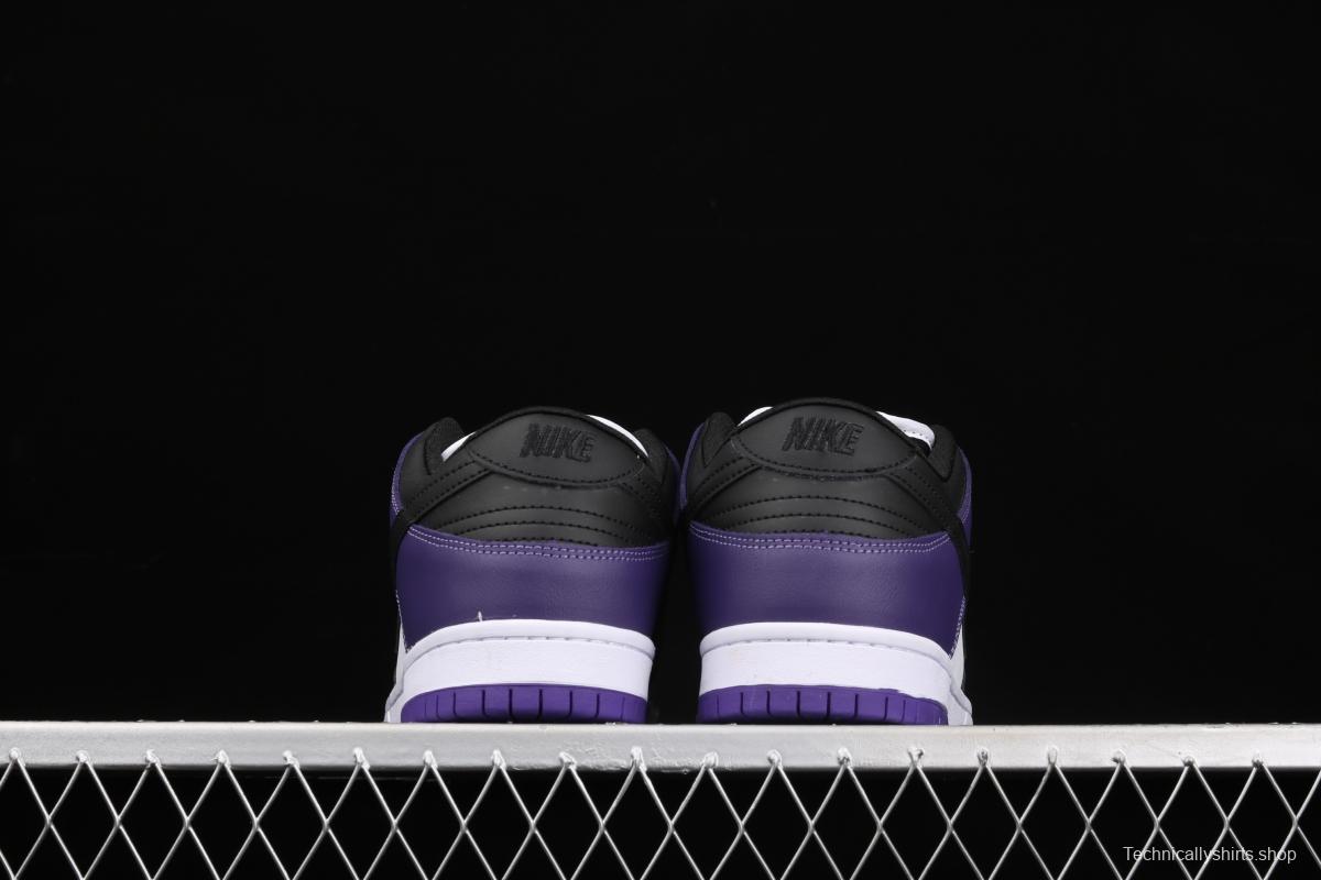 NIKE SB DUNK Low Court Purple black and purple North Carolina low-top leisure sports skateboard shoes BQ6817-500