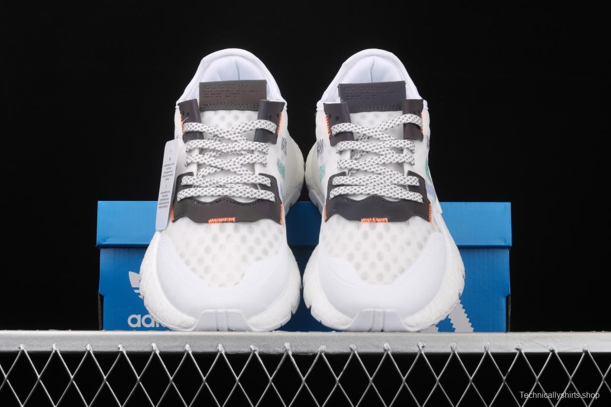 Adidas Nite Jogger 2019 Boost FW8899 new breathable 3M reflective retro running shoes