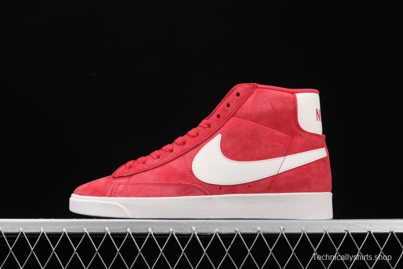 NIKE Blazer Mid Vntg Suede Trail Blazers high-top leisure sports board shoes 917862-602