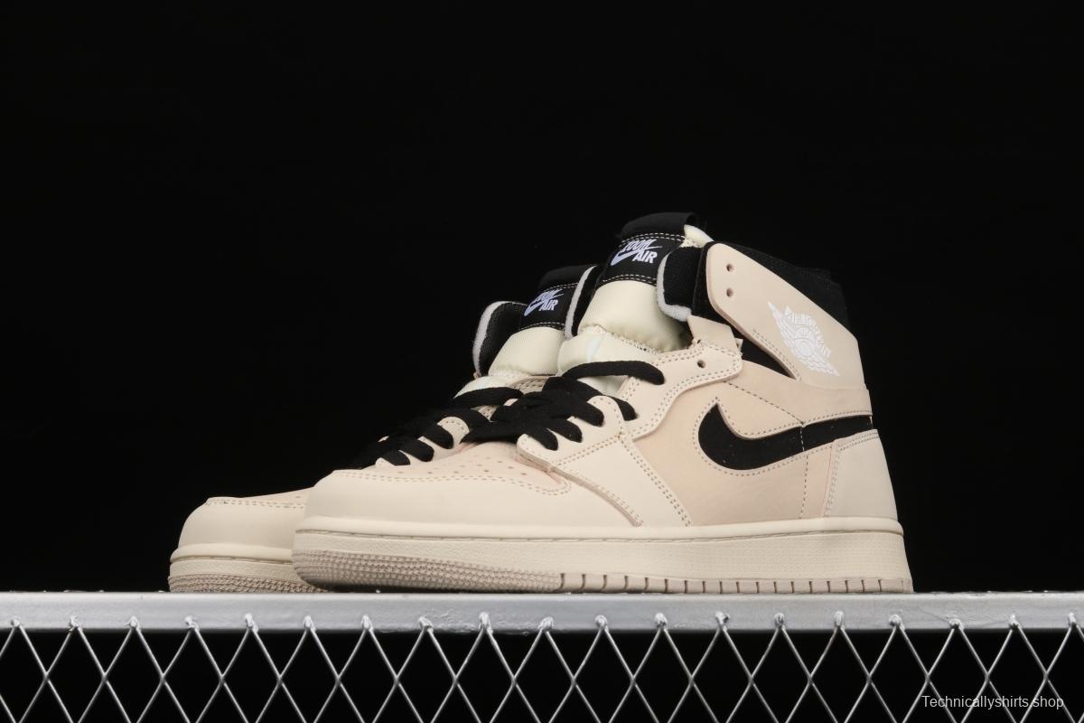 Air Jordan 1 Zoom CMFT Summit White Pearl Milk Tea Rice White CT0979-100