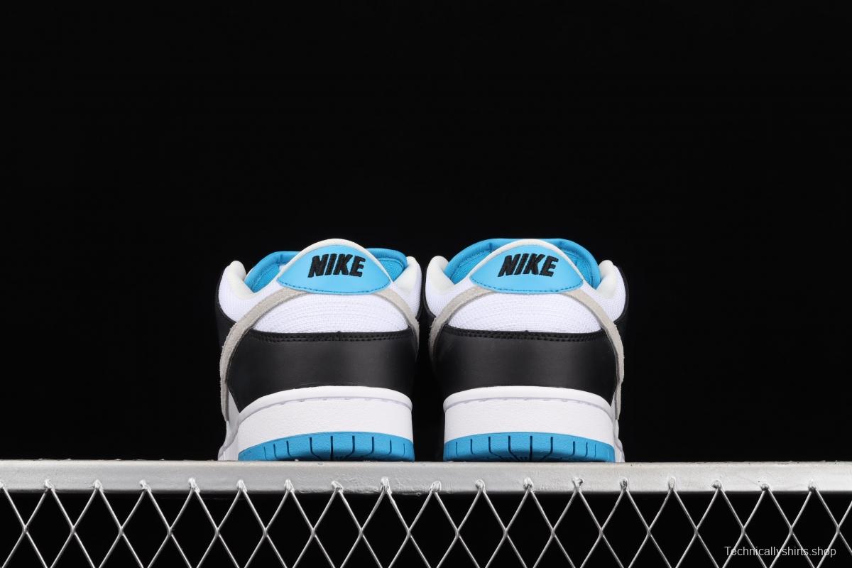 NIKE SB DUNK Low Prm laser blue color SB buckle rebound fashion casual board shoes BQ6817-101