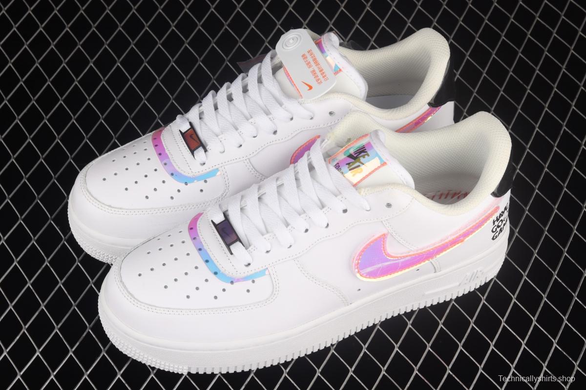 NIKE Air Force 1 Rwact QS Laser Game Pixel Hook change low-end Fashion Leisure Sports shoes DC0710-191