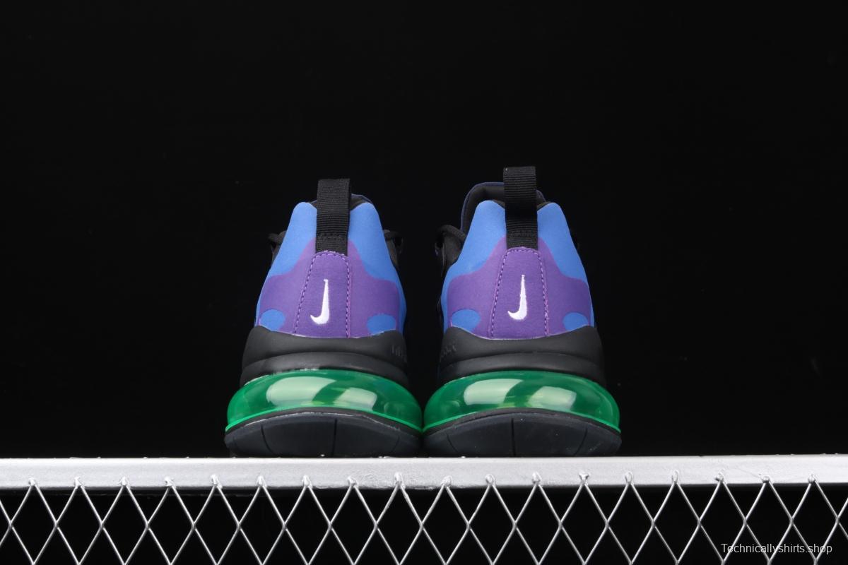 NIKE Air Max 270React new high-frequency mesh function half-palm air cushion cushioning running cloth shoes AO4971-005