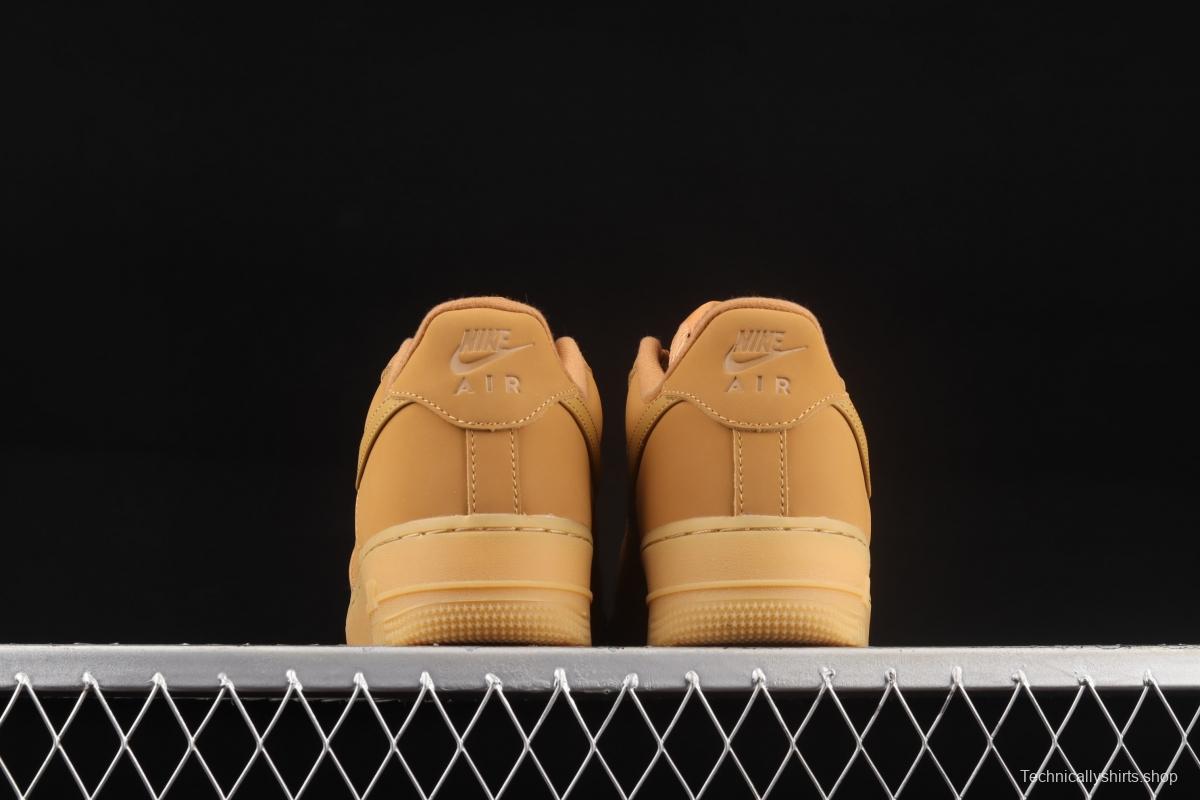 NIKE Air Force 1x 07 WB AF1 wheat low upper shoes CJ9179-200