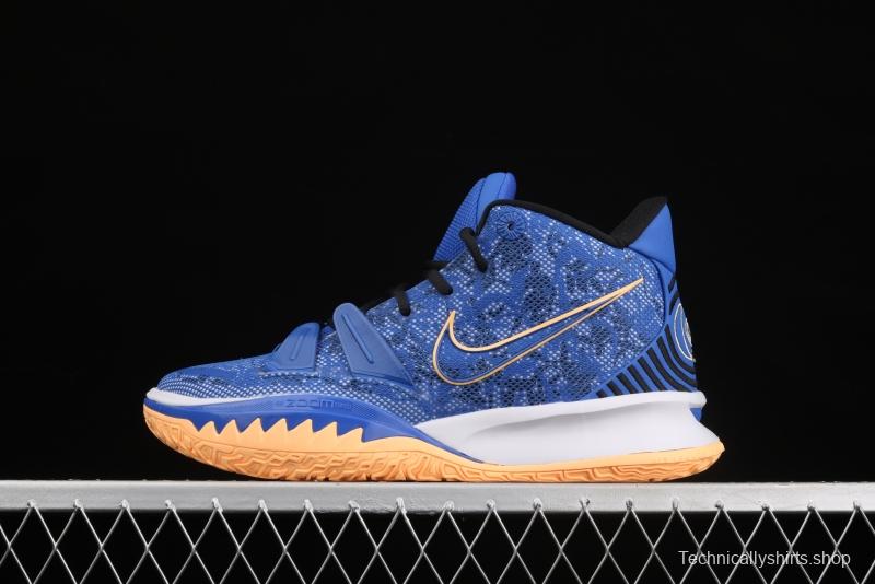 NIKE Kyrie 7 Rayguns Owen 7 generation brother blue color CQ9327-400