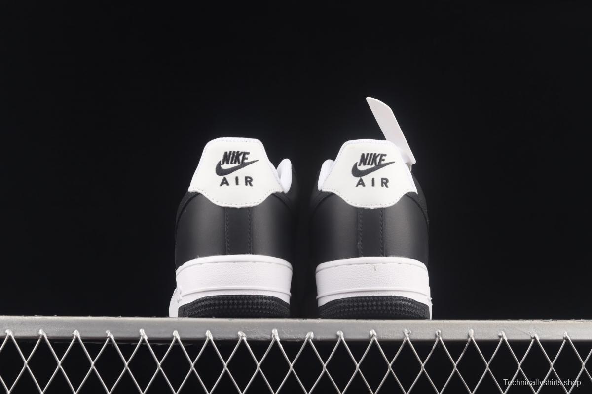 NIKE Air Force 1x 07 Low black and white panda classic low-top casual board shoes AQ4134-100