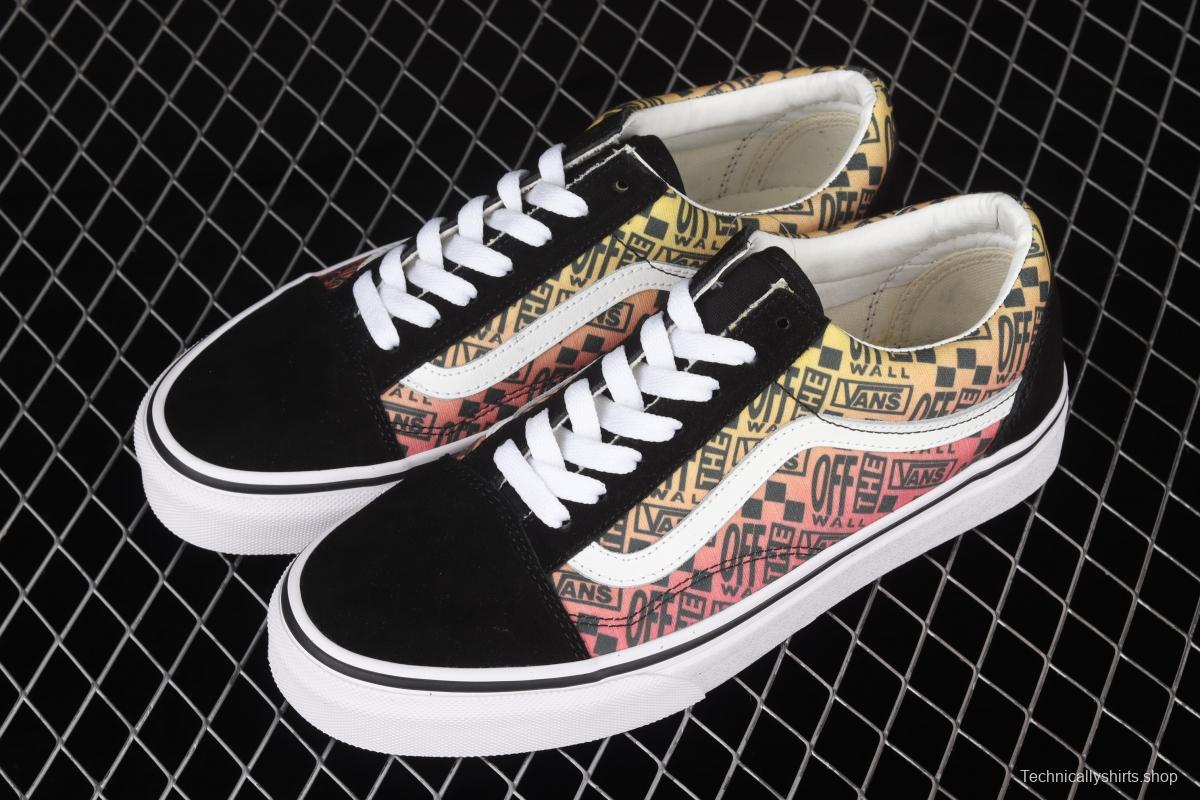 Vans Old Skool gradient color matching series low-top casual board shoes VN0A4U3B2N5