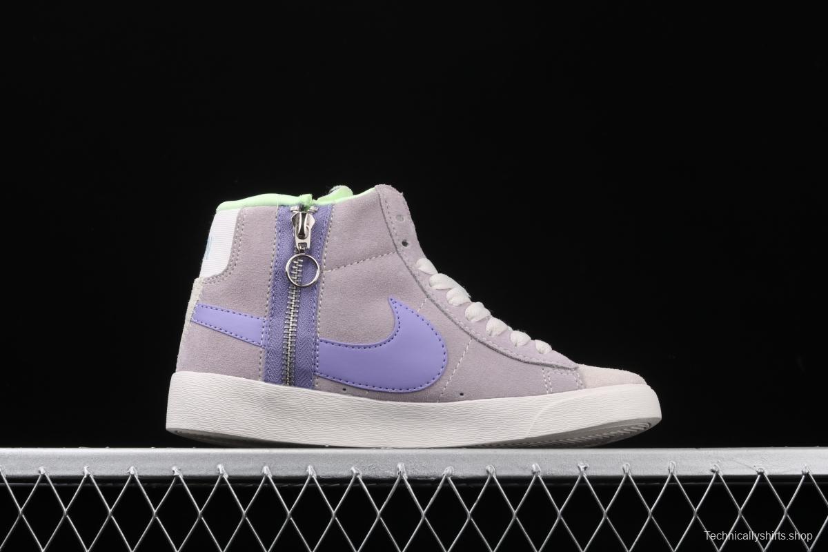 NIKE Blazer Mid Rebel trailblazer Macaron deconstructs casual board shoes CQ7786-661