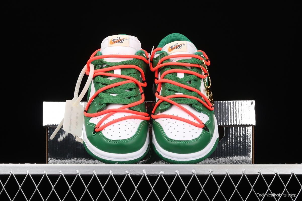 OFF-White x Futura x DUNK OW joint name board shoes CT0856-100