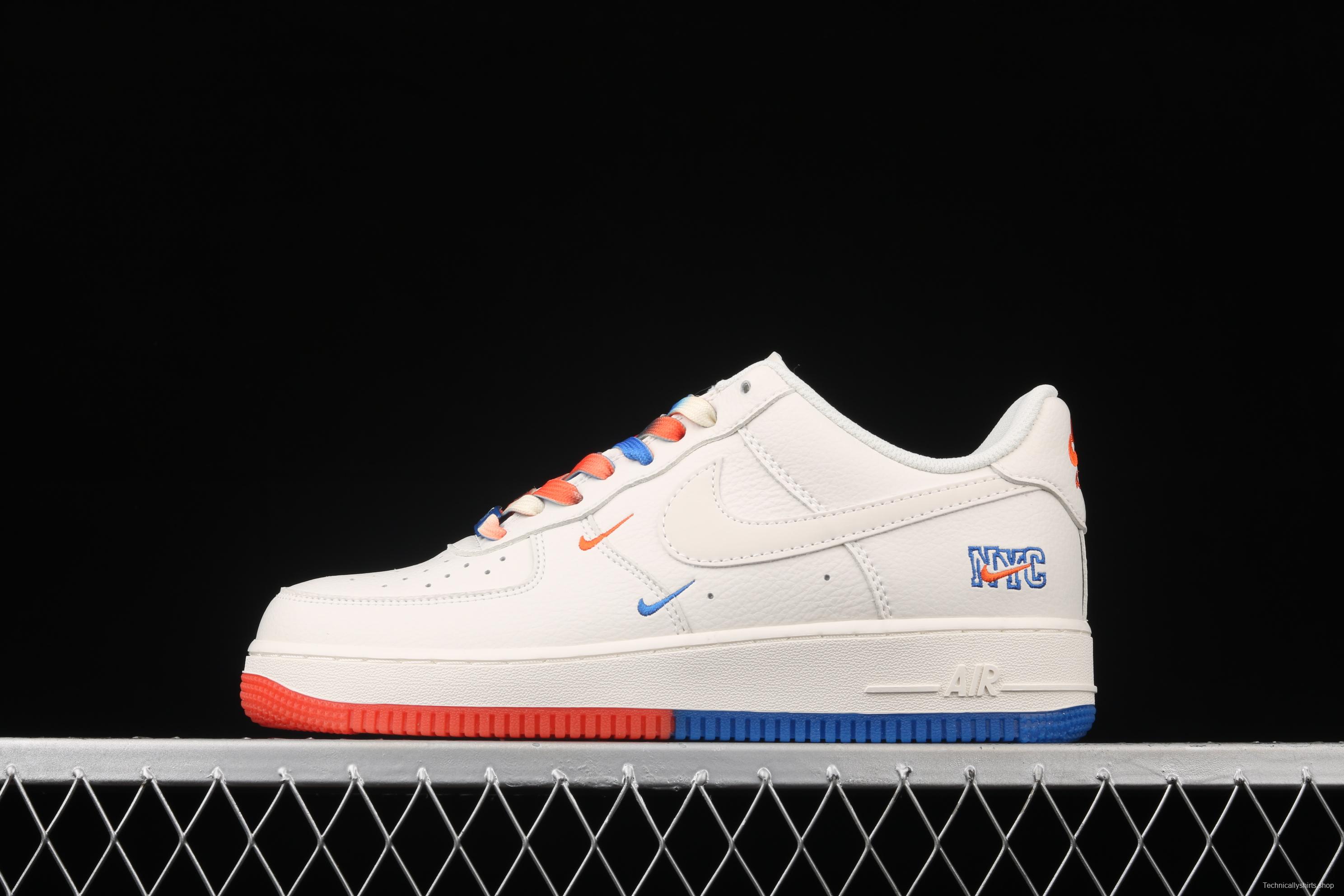 NIKE Air Force 1x 07 Low Su19 cross-label small hook low-top casual board shoes CT1989-105