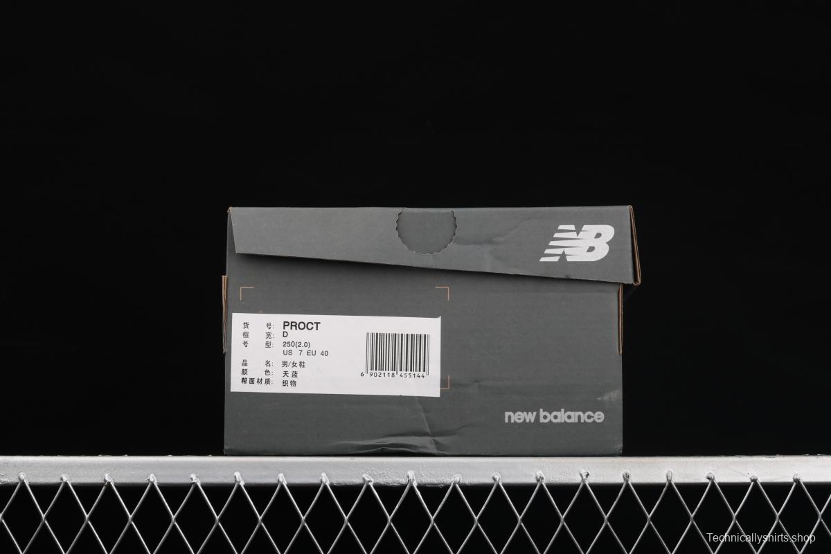 New Balance Proctsen New Bailun retro smile canvas leisure classic campus board shoes PROCT Tianlan