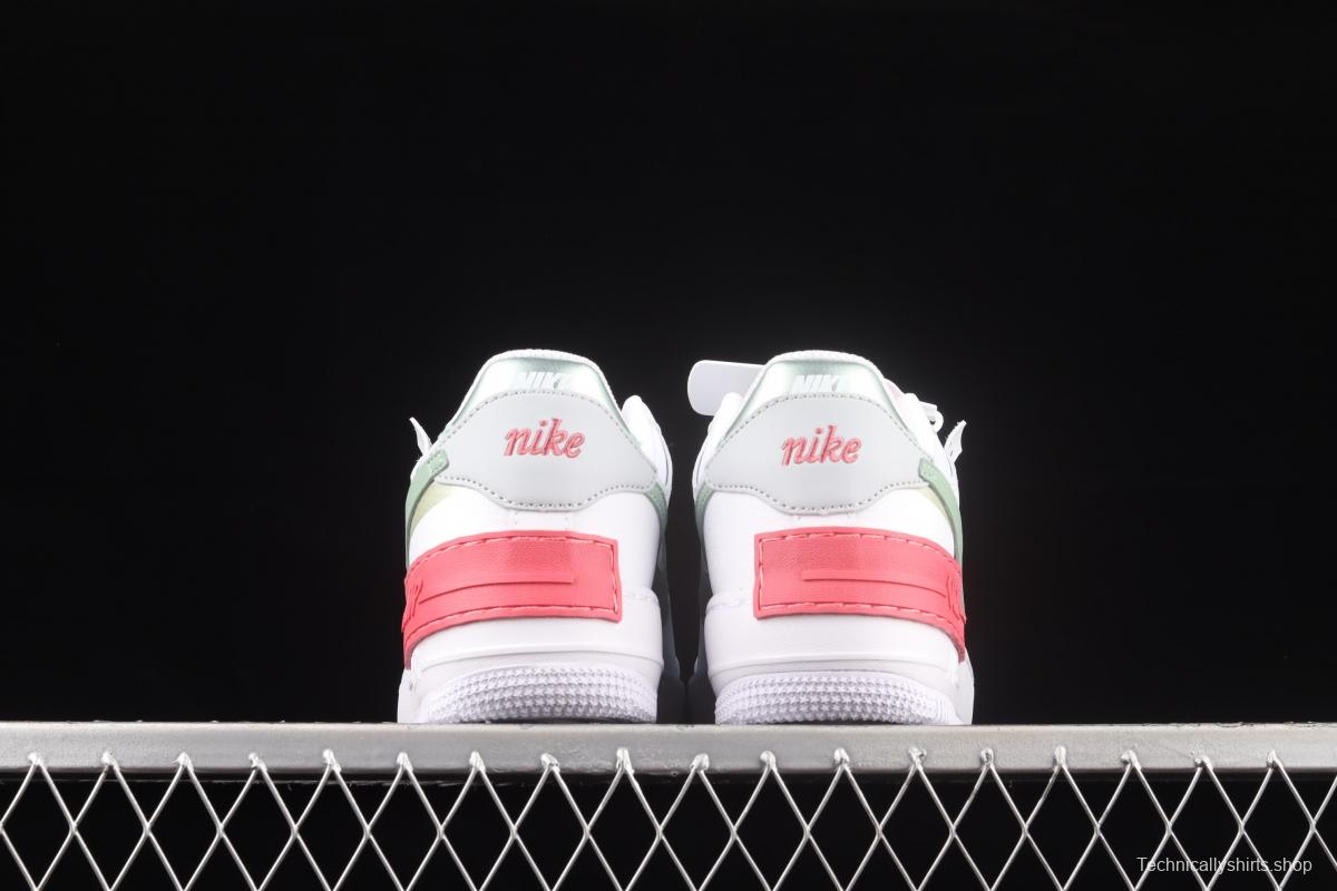 NIKE Air Force 1 ShAdidasow light weight heightened low-top board shoes CI0919-112,