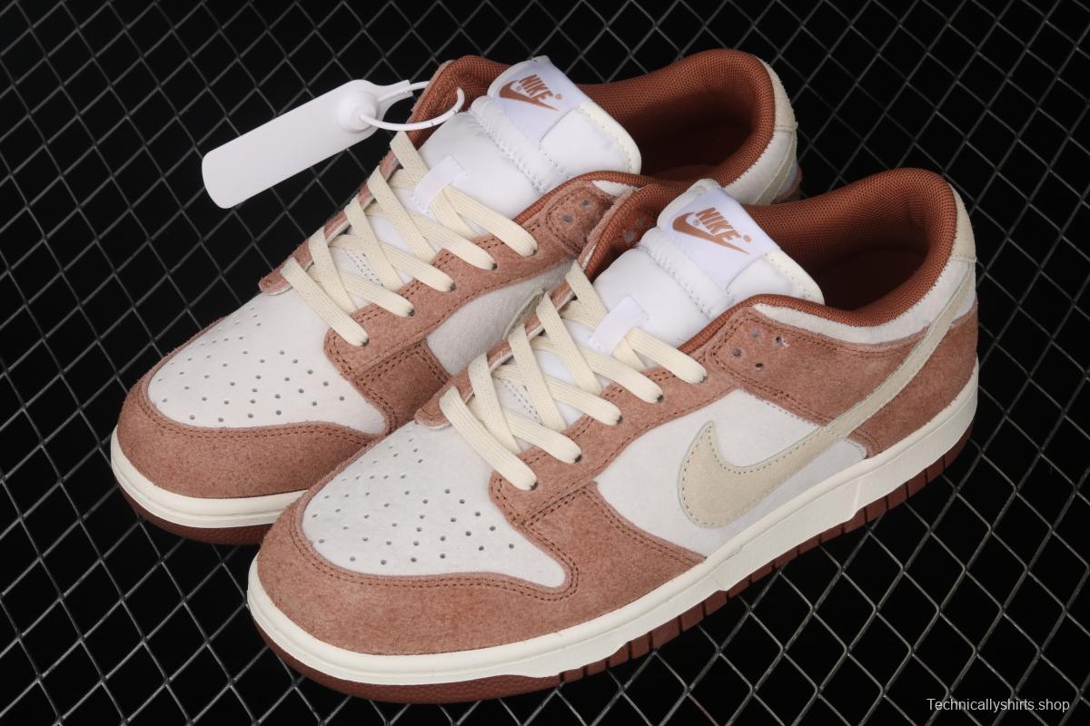 NIKE SB DUNK Low Prm milk brown SB buckle rebound fashion casual board shoes DD1390-100