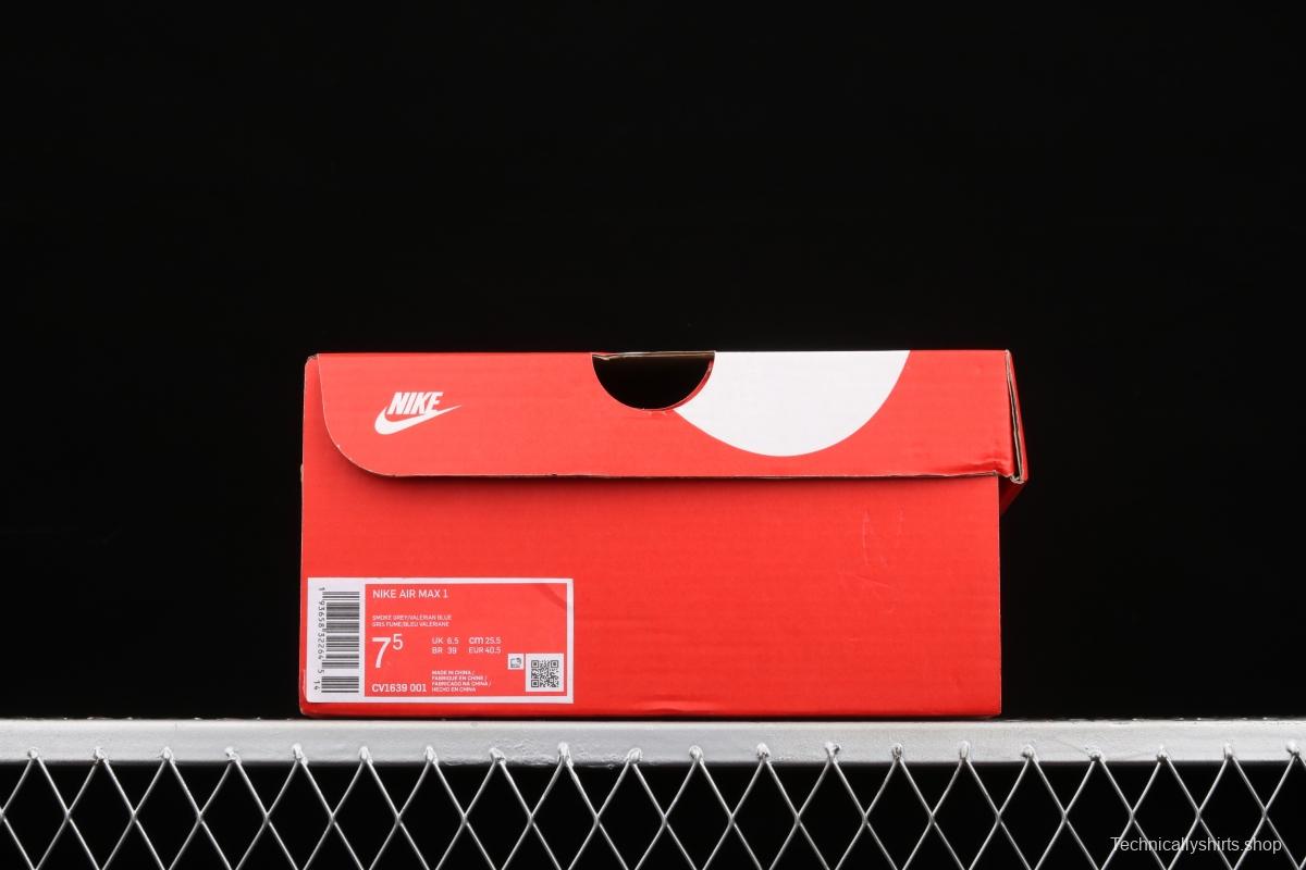 NIKE Air Max 1 half palm air cushion retro running shoes CV1639-001