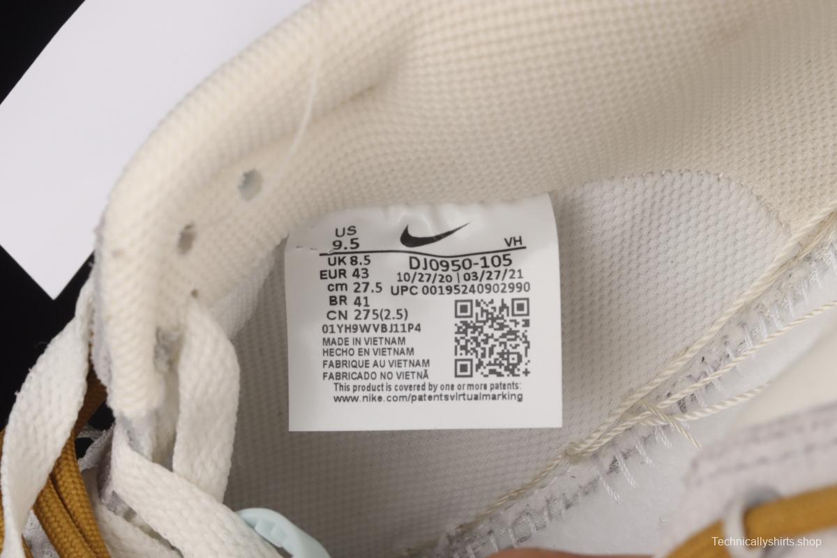 OFF-White x NIKE DUNK Low 12 of 50 OW suede SB buckle rebound fashion casual board shoes DJ0950-105