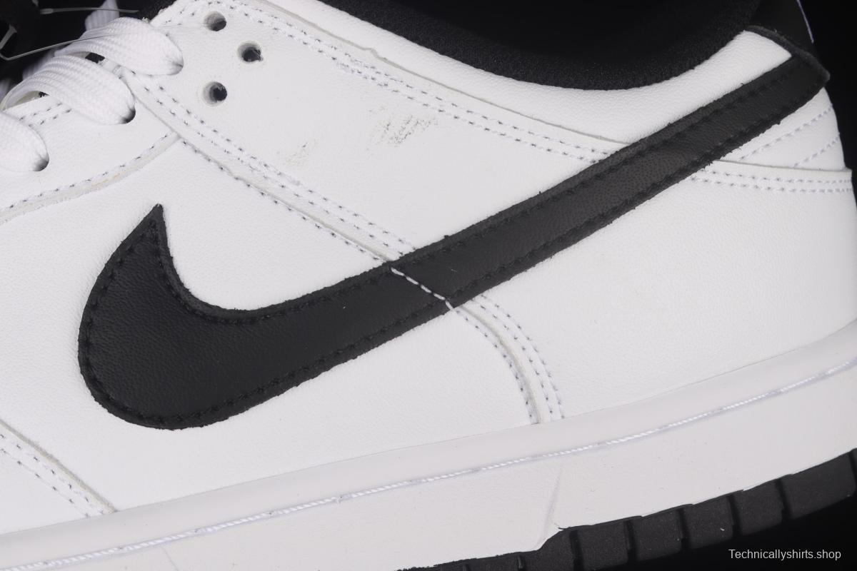 NIKE SB DUNK Low white and black color dunk series low-side leisure sports skateboard shoes DD1503-113