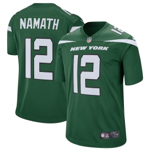 Men's Joe Namath Gotham Green Retired Player Limited Team Jersey