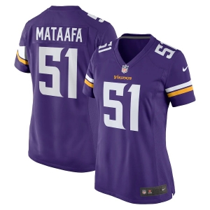 Women's Hercules Mata'afa Purple Player Limited Team Jersey