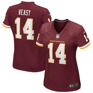 Women's Jordan Veasy Burgundy Player Limited Team Jersey