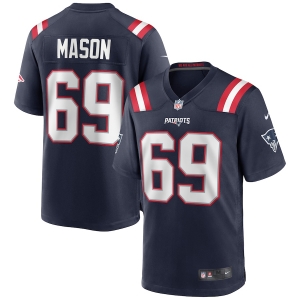 Men's Shaq Mason Navy Player Limited Team Jersey