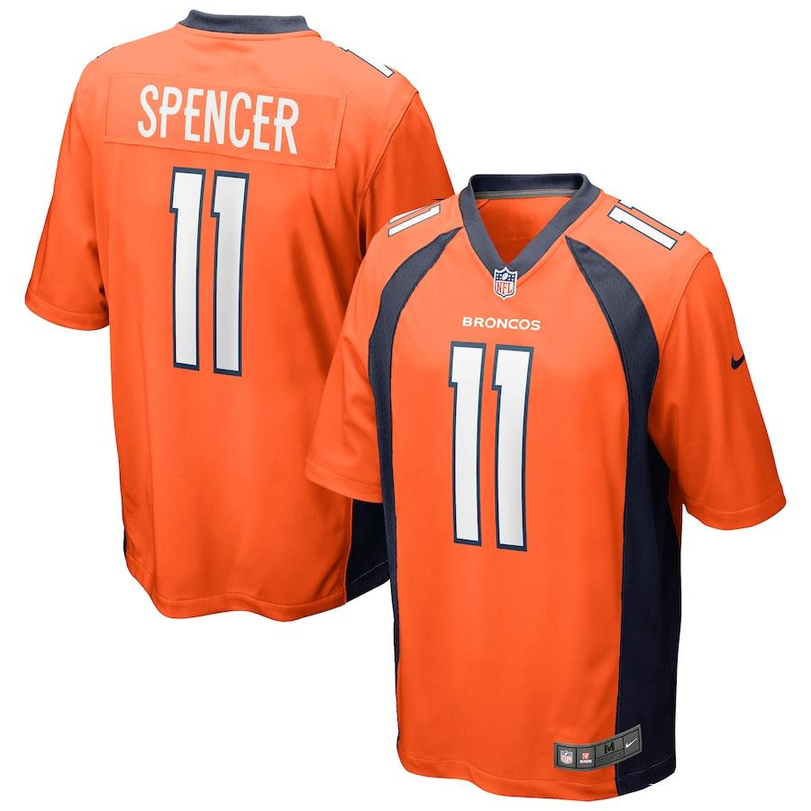 Men's Diontae Spencer Orange Player Limited Team Jersey