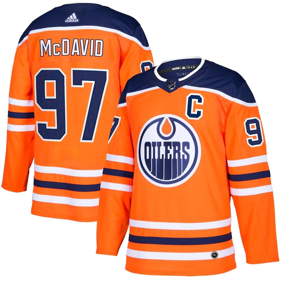 Women's Connor McDavid Orange Player Team Jersey