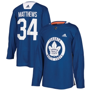 Youth Auston Matthews Royal Practice Player Team Jersey