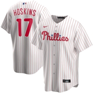 Men's Rhys Hoskins White Home 2020 Player Team Jersey