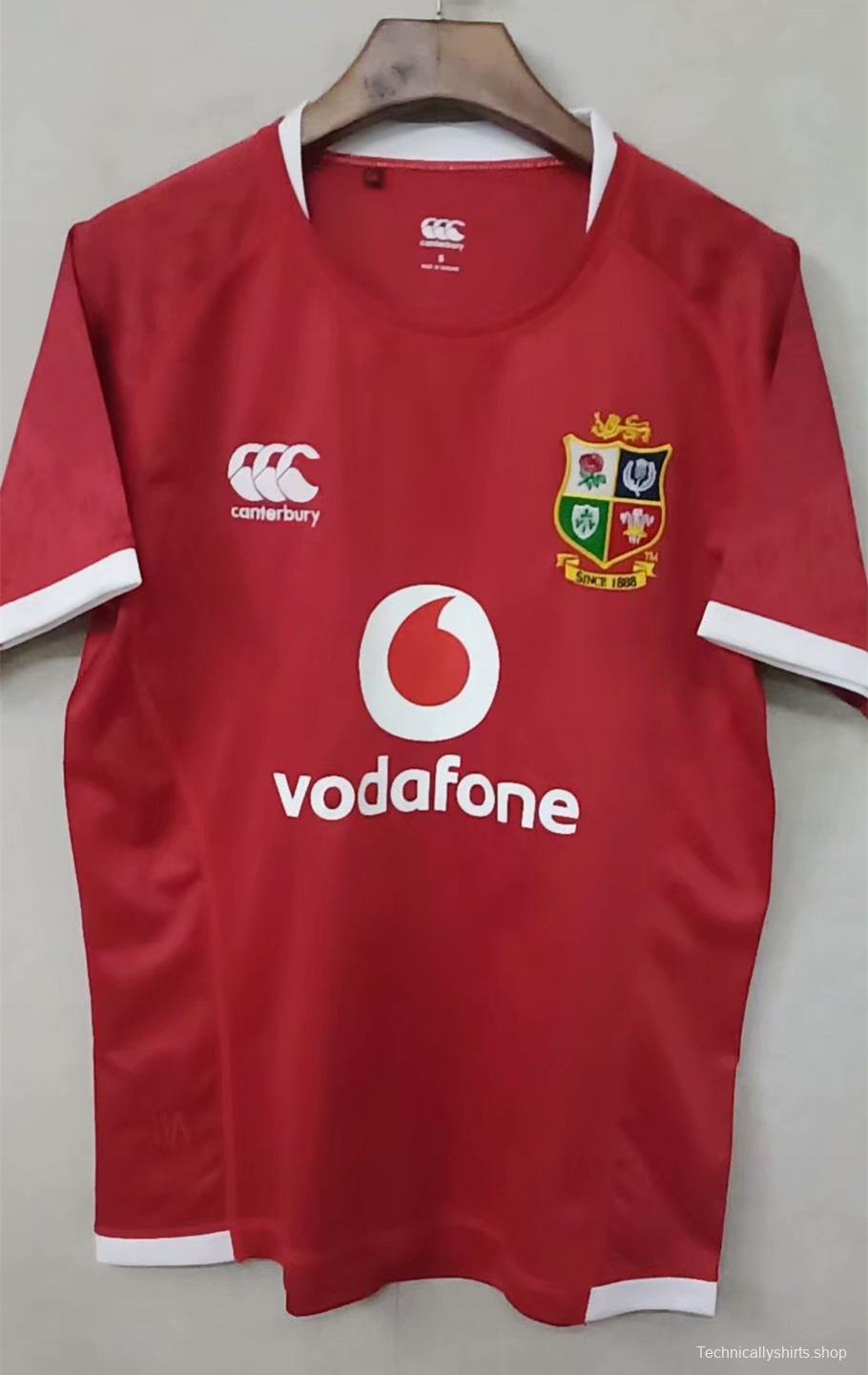 British &amp; Irish Lions 2021 Mens Home Rugby Pro Jersey