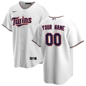 Men's White Home 2020 Custom Team Jersey