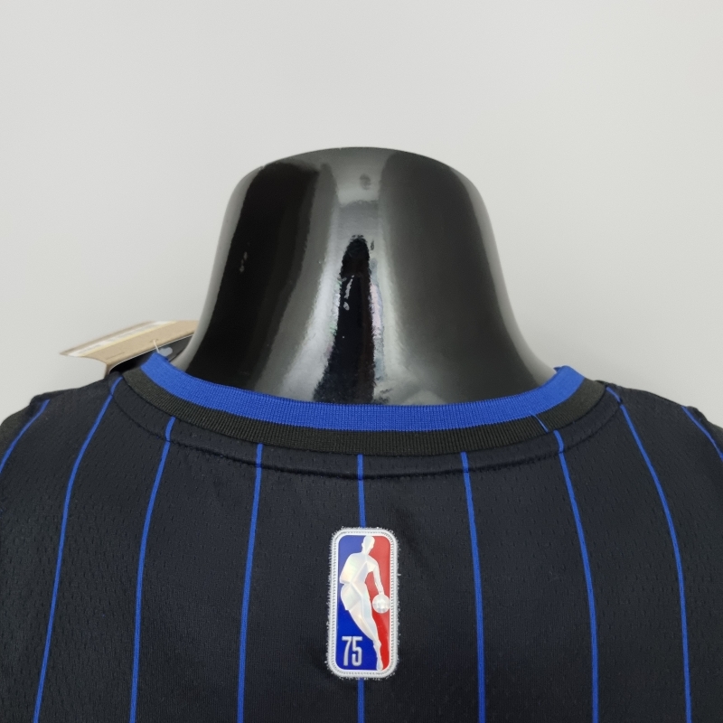 75th Anniversary Anthony#50 Orlando Magic Black NBA Jersey