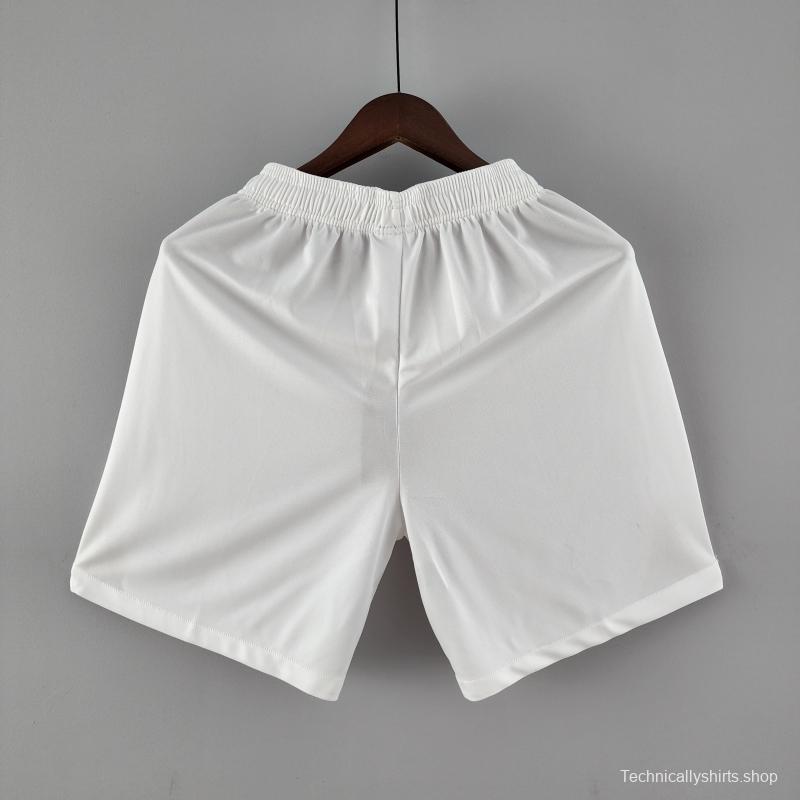 22/23 Corinthians White Soccer Shorts