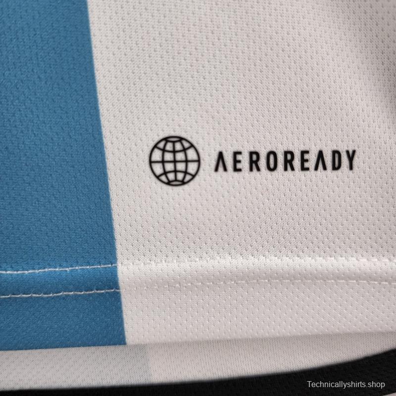 2022 Argentina Home Soccer Jersey