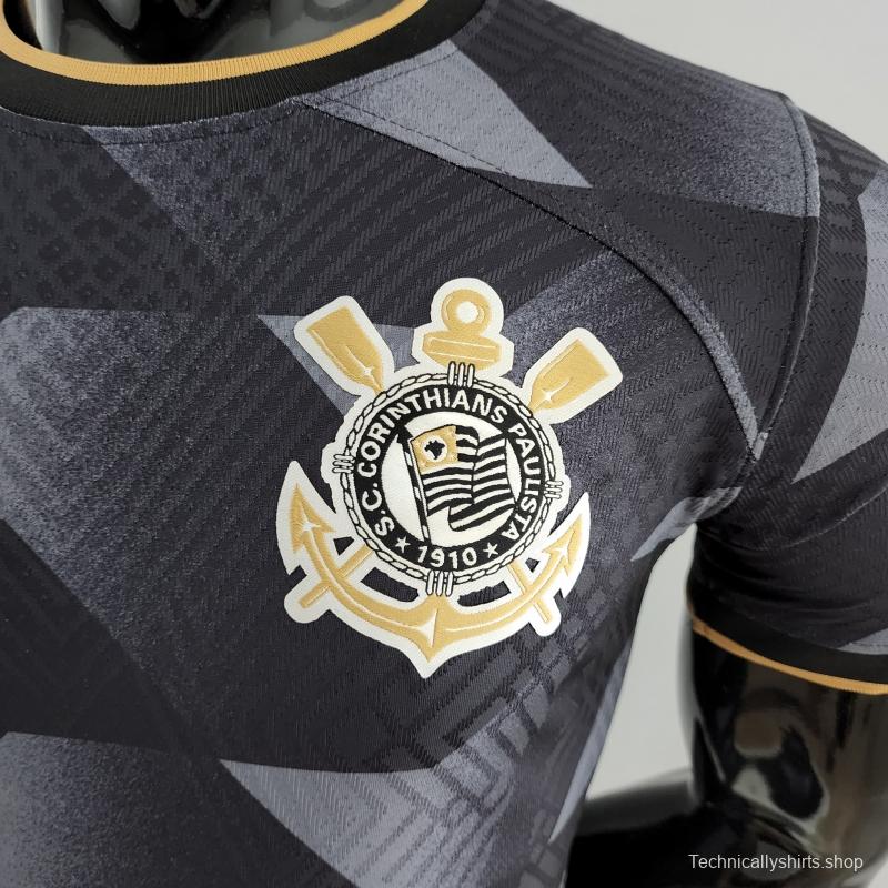 Player Version 2022 Corinthians Away Soccer Jersey