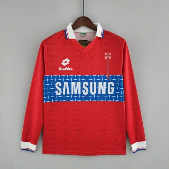 Retro 1996 Long Sleeve Deportivo Universidad Católica Third Away Soccer Jersey