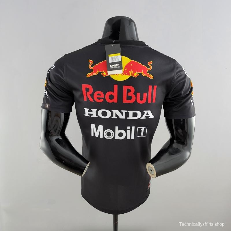 2022 F1 Red Bull Black Jersey #0001