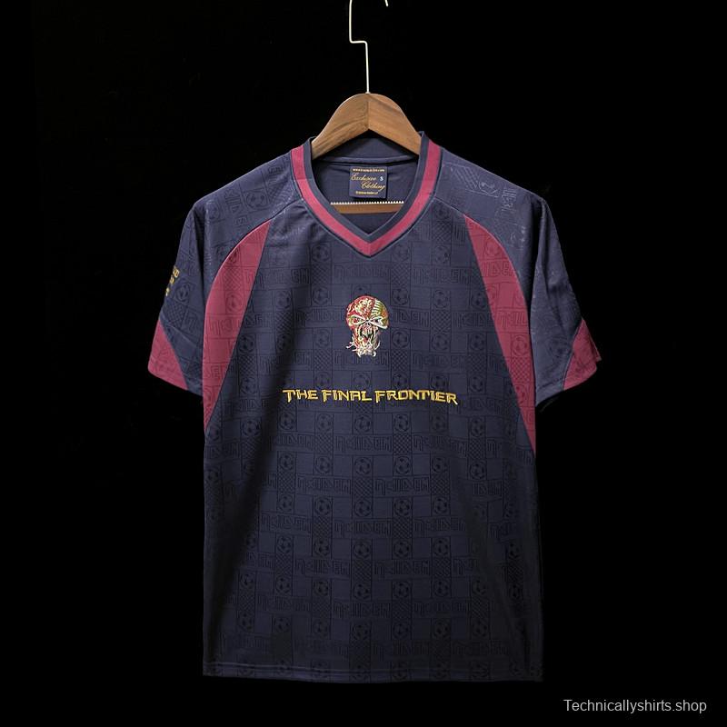 Retro 2010 West Ham Iron Maiden Home Soccer Jersey