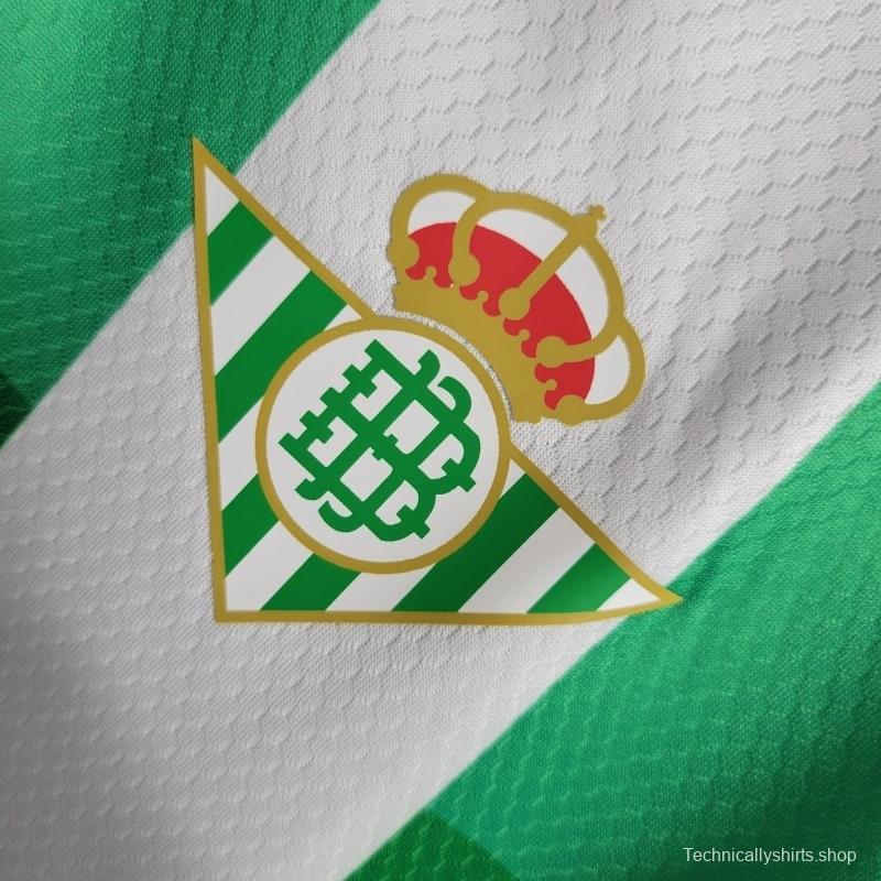 22/23 Real Betis Home Soccer Jersey