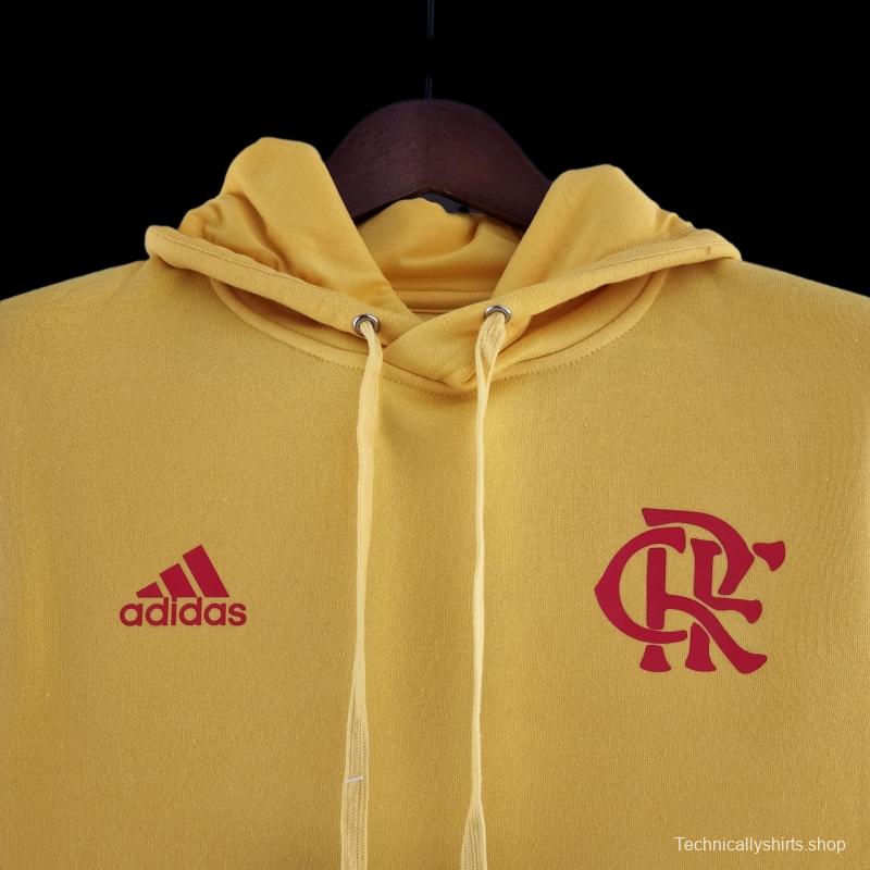 2022 Flamengo Hoodie Yellow